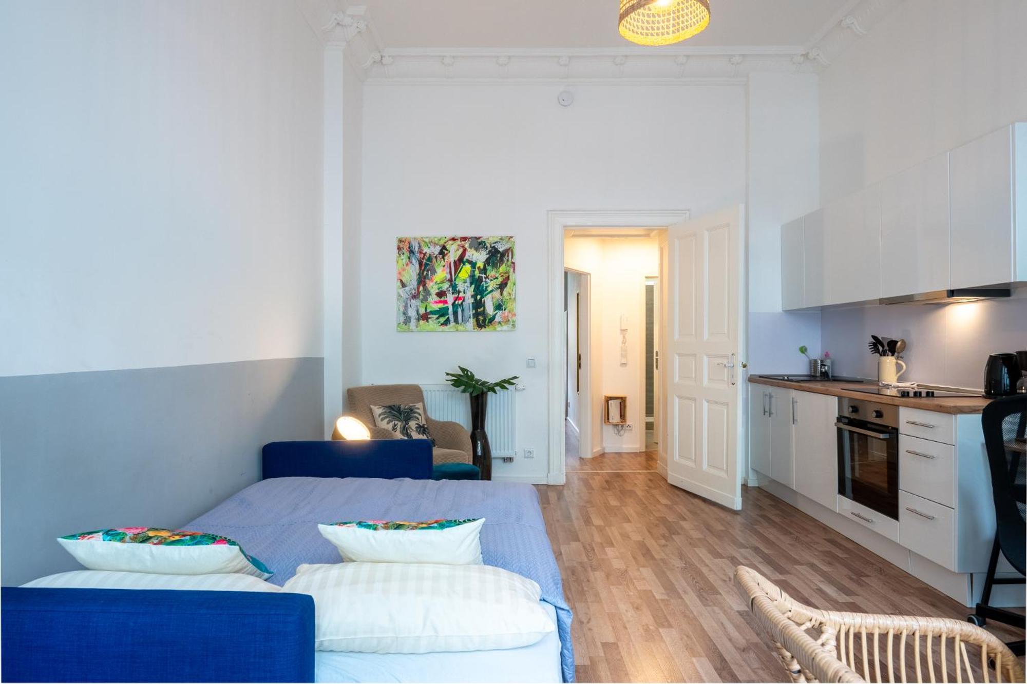 Modern, Central Flat With Workspace Berlin Exterior photo
